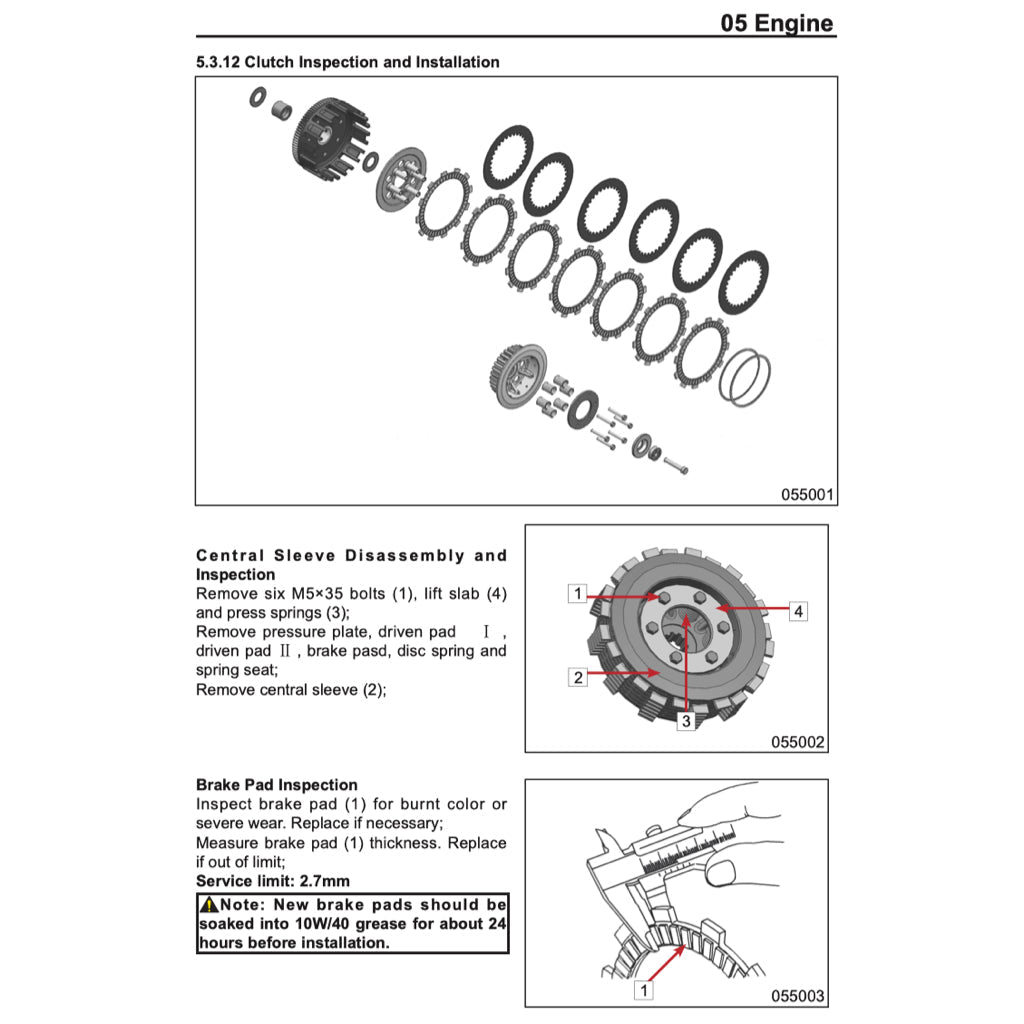 CFMoto 300NK 2020-2024 Full Manual Set – Repair & Maintenance Manual and Spare Parts Catalog and User Handbook - page 3