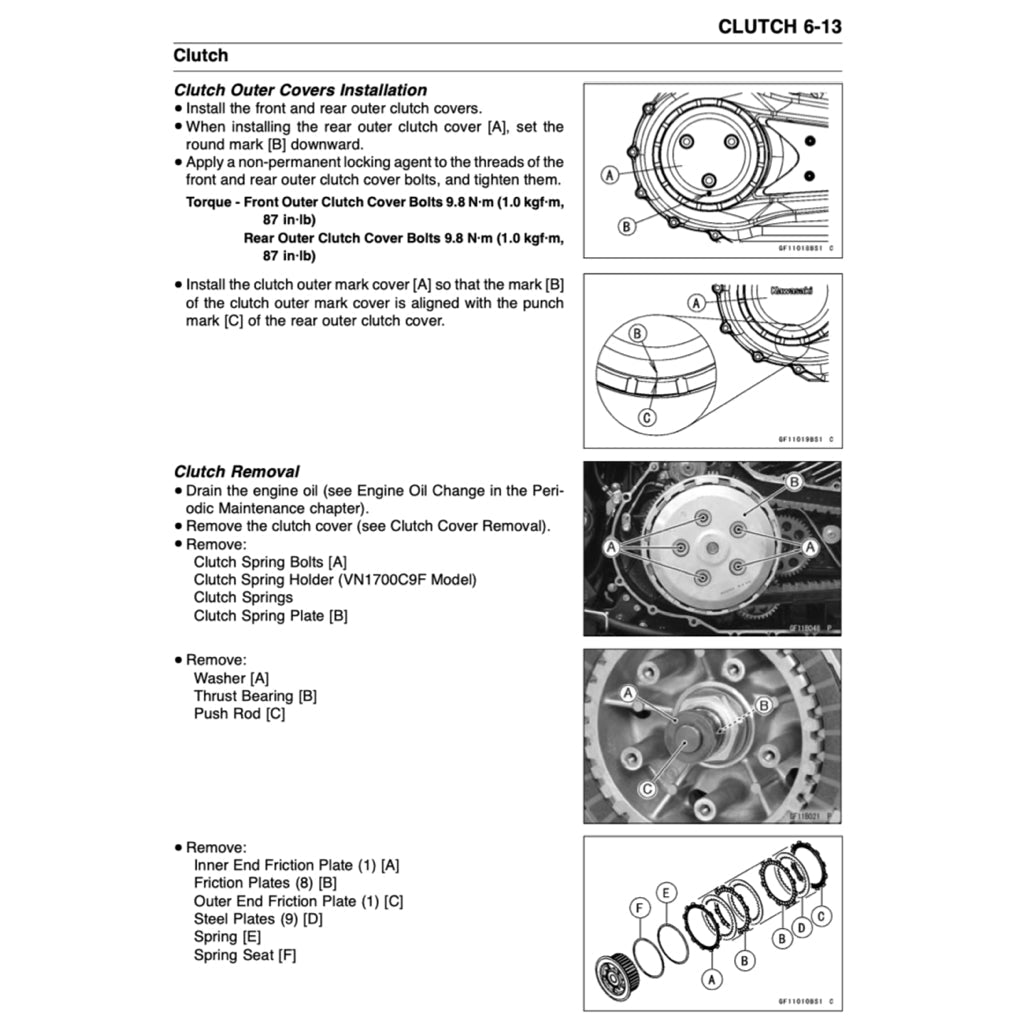 Kawasaki VULCAN 1700 VN1700 2009-2017 Full Manual Set – Repair & Maintenance Manual and Spare Parts Catalog and User Handbook - page 9