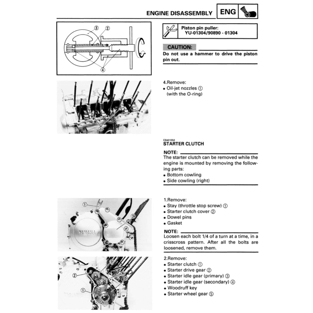 Yamaha YZF600R THUNDERCAT 1996-2007 Full Manual Set – Repair & Maintenance Manual and User Handbook - page 5