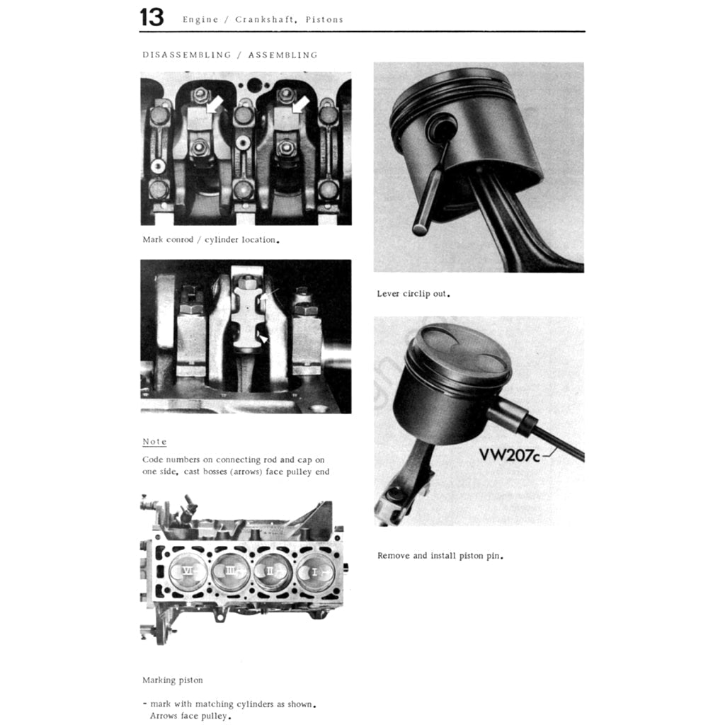 Porsche 924 1976-1988 Full Manual Set – Repair & Maintenance Manual and Spare Parts Catalog - page 9