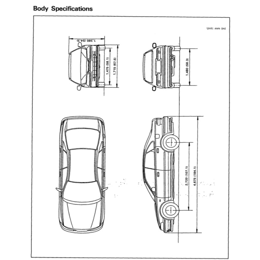 Honda ACCORD 5 CC/CE 1993-1998 Full Manual Set – Repair & Maintenance Manual - page 7