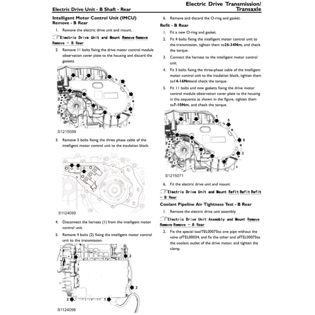 MG4 EV EH32 2022+ Full Manual Set – Repair & Maintenance Manual - page 9