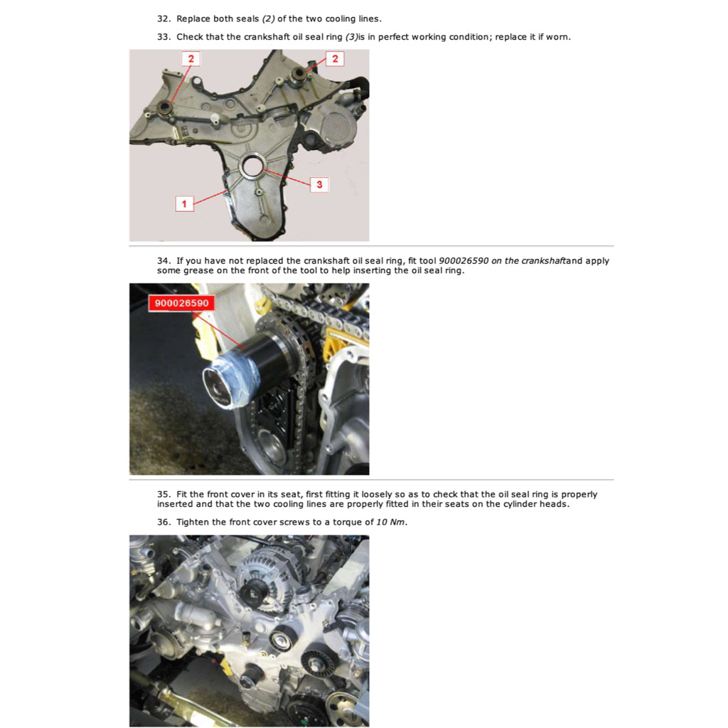 Maserati GRANTURISMO SPORT M145 2007-2019 Full Manual Set – Repair & Maintenance Manual - page 4