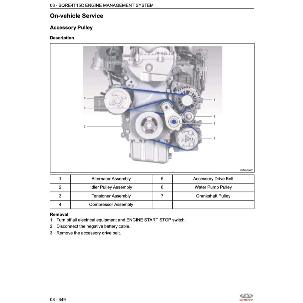 Chery OMODA 5 2023+ Full Manual Set – Repair & Maintenance Manual - page 9