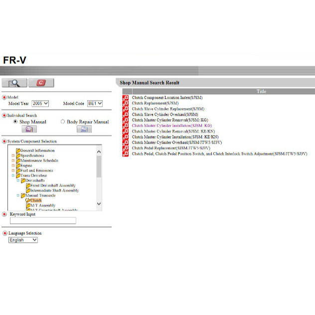 Honda EDIX FRV FR-V 2004-2009 Full Manual Set – Repair & Maintenance Manual - page 2
