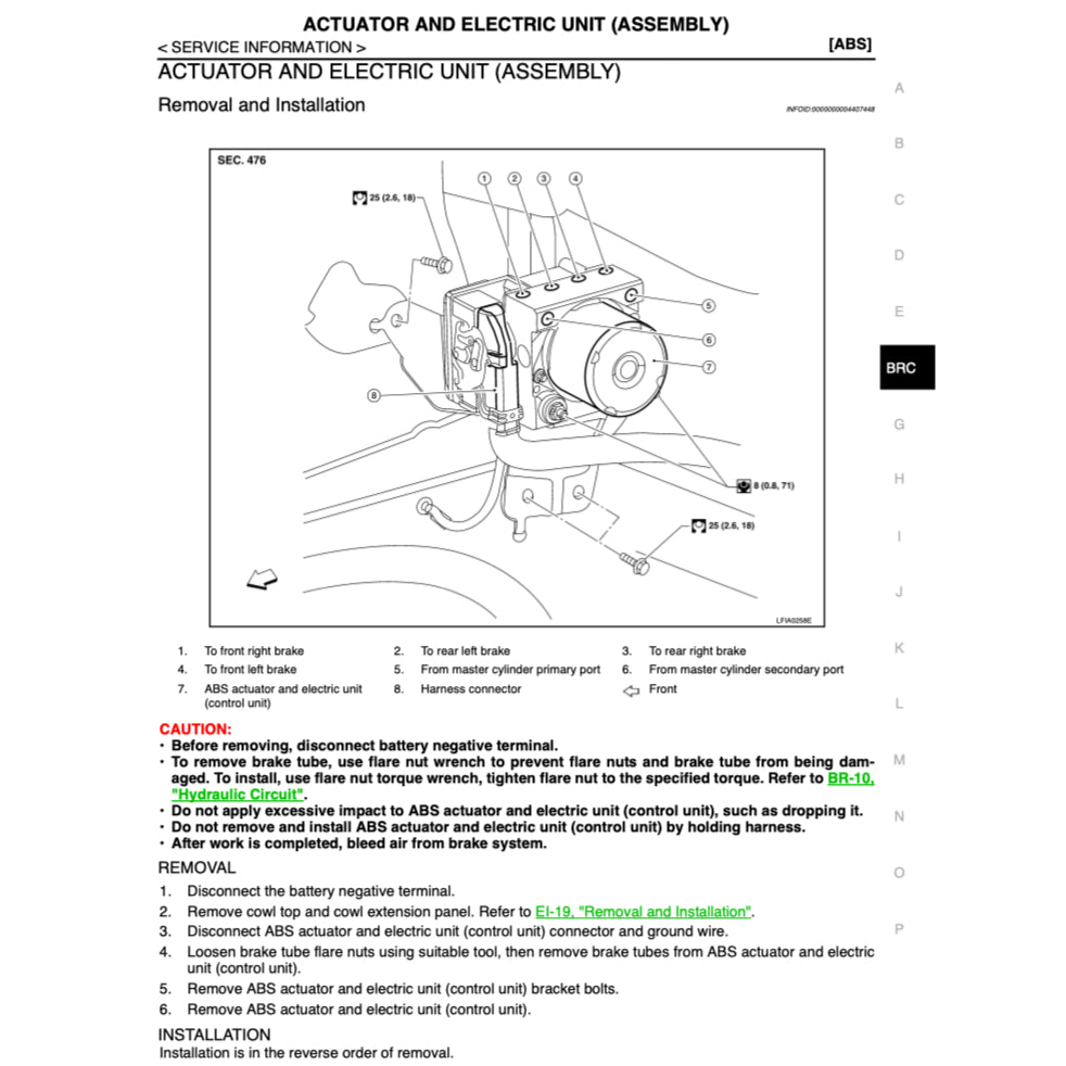 Nissan SENTRA B16 2006-2012 Full Manual Set – Repair & Maintenance Manual - page 9