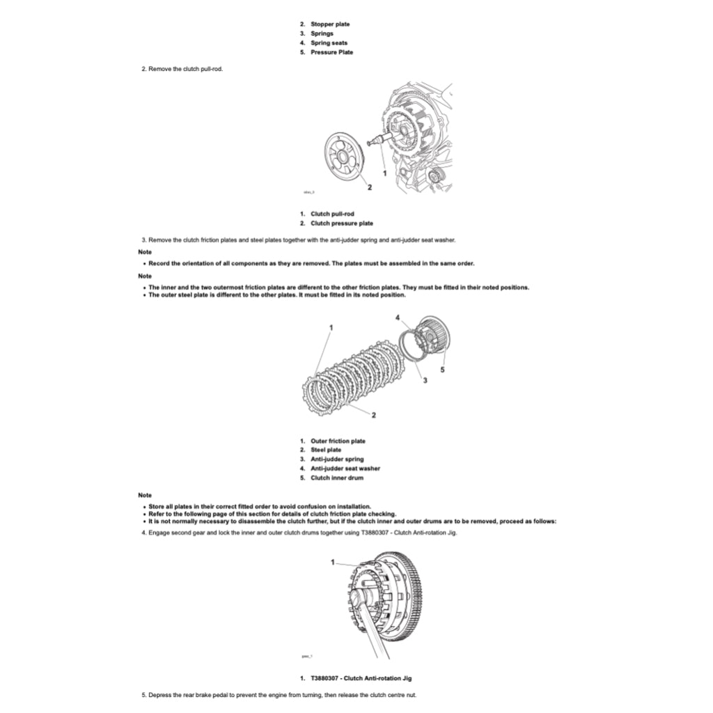 Triumph TIGER 900 RALLY PRO 2020-2023 Full Manual Set – Repair & Maintenance Manual and User Handbook - page 2