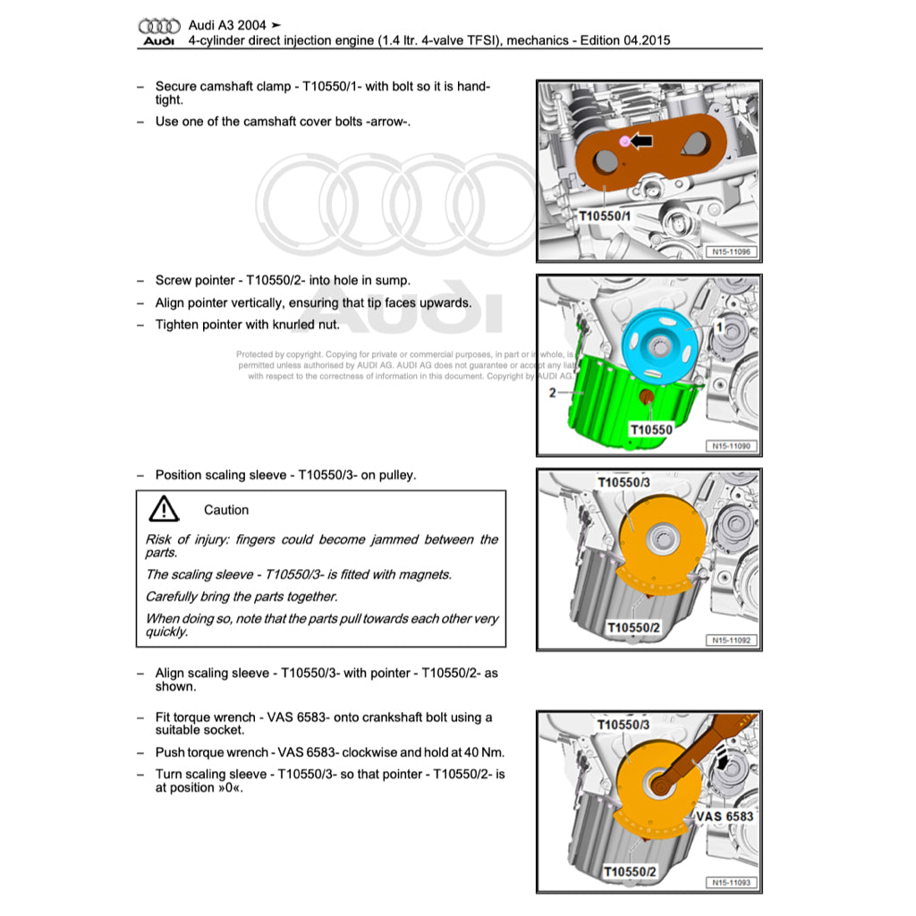 Audi A3 8P 2003-2012 Full Manual Set – Repair & Maintenance Manual - page 4