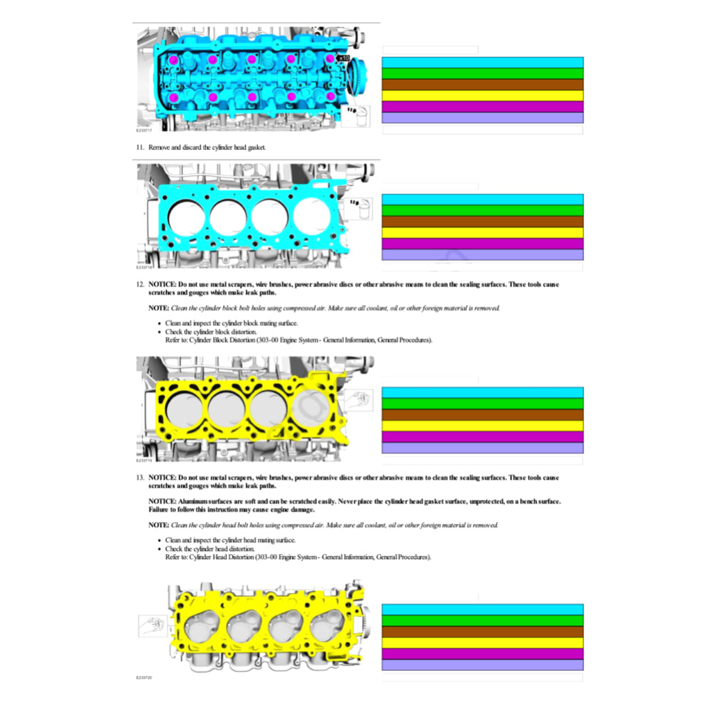 Ford F-250 F-350 SUPERDUTY P558 2017-2022 Full Manual Set – Repair & Maintenance Manual - page 4