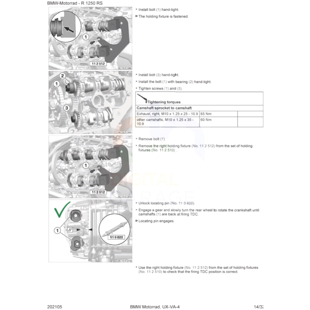 BMW R1250RS R1250 RS K54 2018+ Full Manual Set – Repair & Maintenance Manual and RIDER'S Manual - page 5