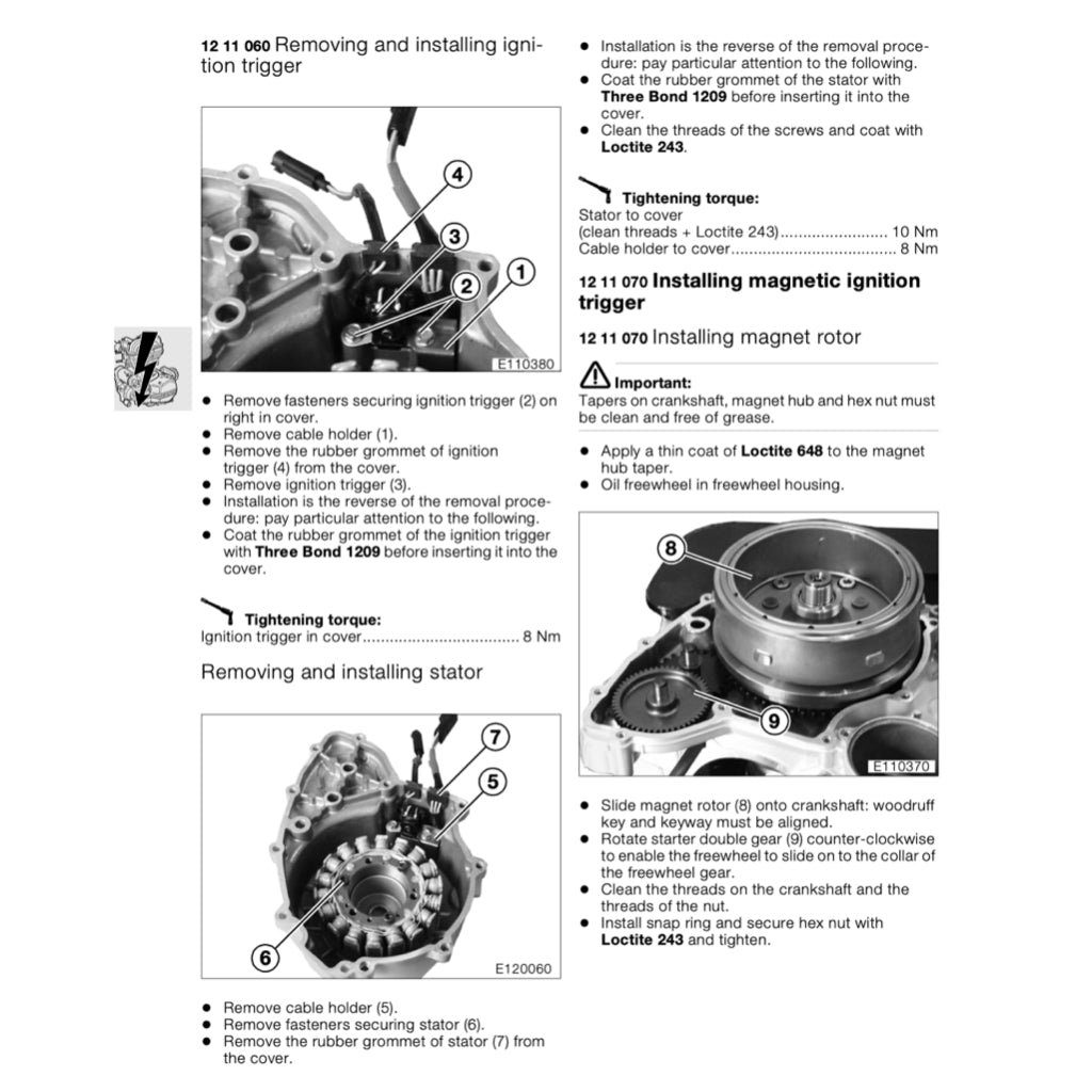 BMW F650GS / DAKAR 2000-2007 Full Manual Set – Repair & Maintenance Manual and RIDER'S Manual - page 4