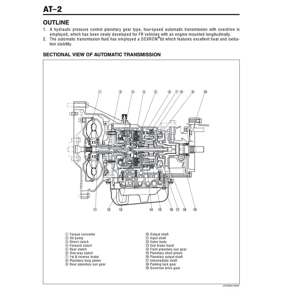 Daihatsu TERIOS J100 1997-2006 Full Manual Set – Repair & Maintenance Manual - page 8