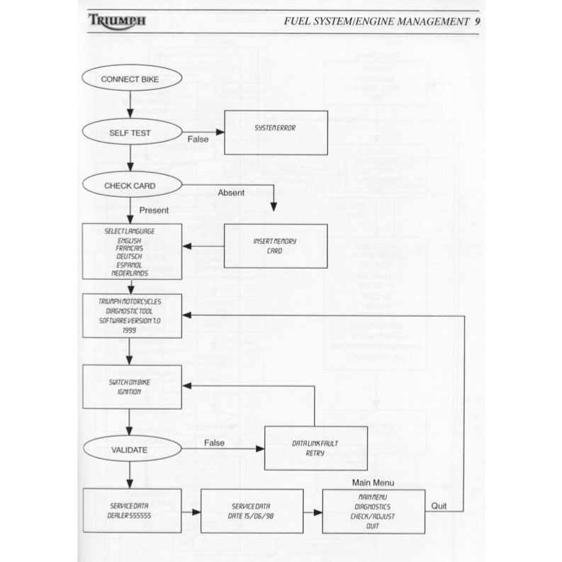 Triumph SPRINT ST / RS 1999-2004 Full Manual Set – Repair & Maintenance Manual and User Handbook - page 9