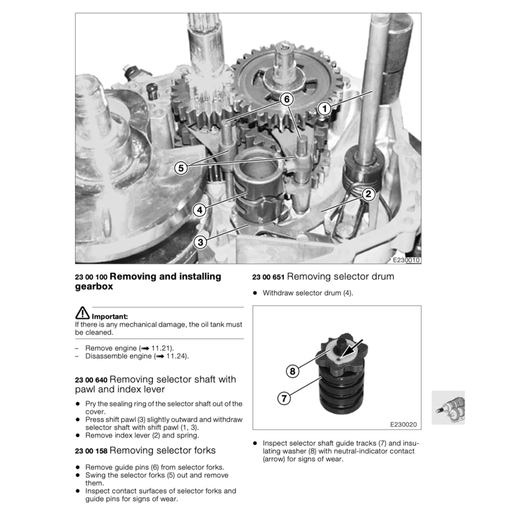 BMW F650GS / DAKAR 2000-2007 Full Manual Set – Repair & Maintenance Manual and RIDER'S Manual - page 6