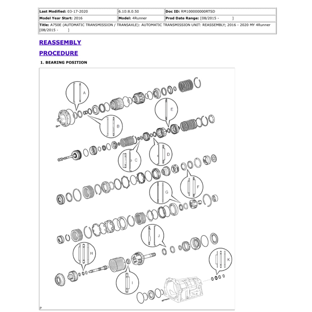 Toyota 4RUNNER GRN280/285 2016+ Full Manual Set – Repair & Maintenance Manual - page 4