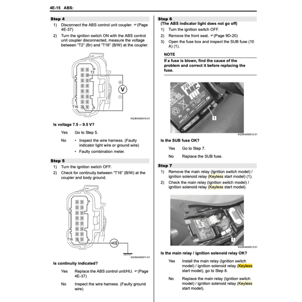 Suzuki GSX-R125 2020-2023 Full Manual Set – Repair & Maintenance Manual and User Handbook - page 6