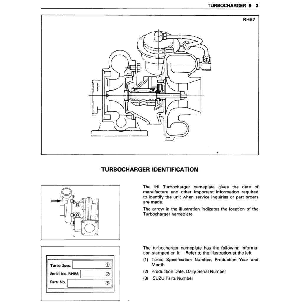 Isuzu Engine 4B-6B Series 4BB1-4BD1-6BB1-6BD1-6BG1 4BD1T-6BD1T-6BG1T Full Manual Set – Repair & Maintenance Manual - page 3