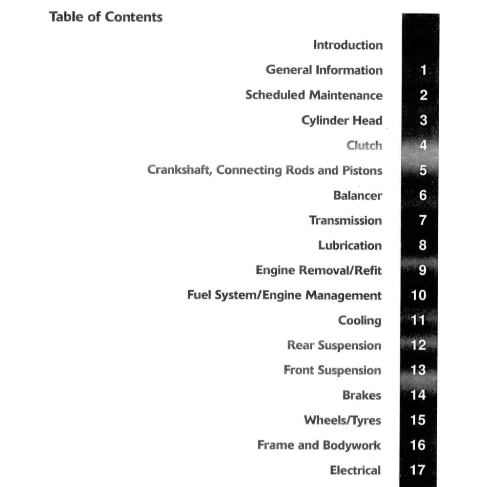 Triumph DAYTONA 675 2006-2010 Full Manual Set – Repair & Maintenance Manual and User Handbook - page 2
