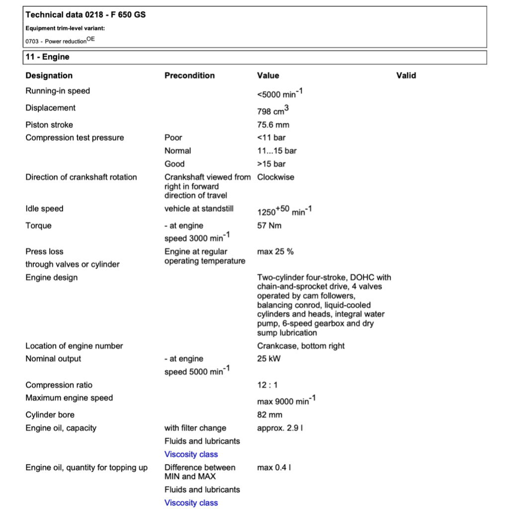 BMW F650 GS K72 2008-2012 Full Manual Set – Repair & Maintenance Manual and RIDER'S Manual - page 3