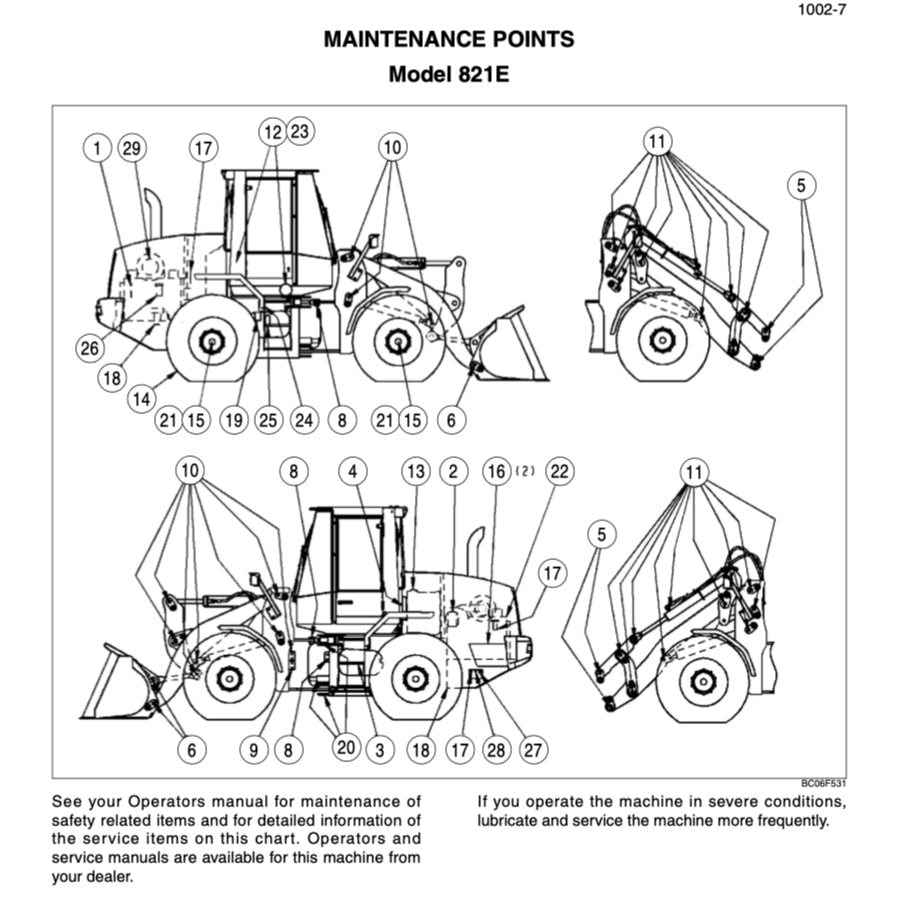 Case 821E TIER 3 Wheel Loader Workshop Repair Manual - page 3