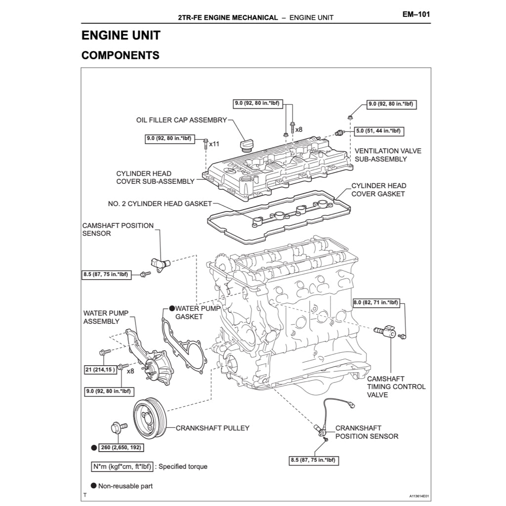 Toyota TACOMA N220-N270 2004-2015 Full Manual Set – Repair & Maintenance Manual - page 3