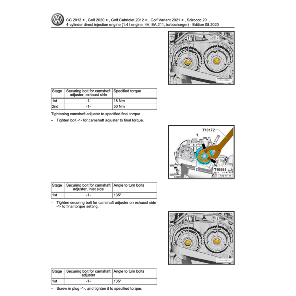 VW T-ROC A11 2017+ Full Manual Set – Repair & Maintenance Manual - page 4
