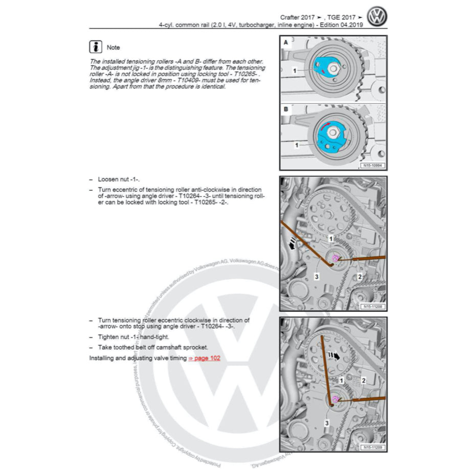 VW CRAFTER SY/SZ 2017+ Full Manual Set – Repair & Maintenance Manual - page 5
