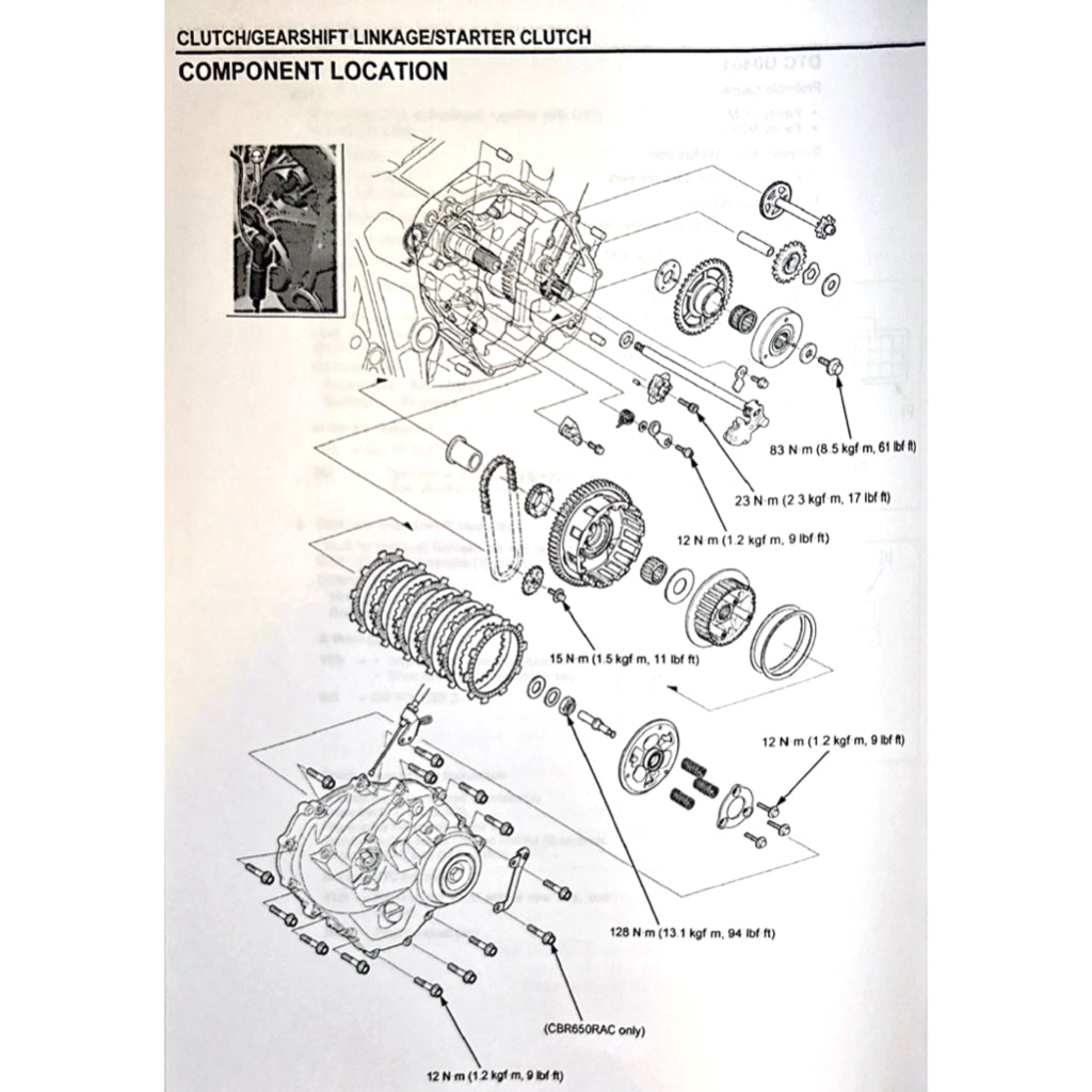 Honda CBR650R RH17 2024+ Full Manual Set – Repair & Maintenance Manual - page 5