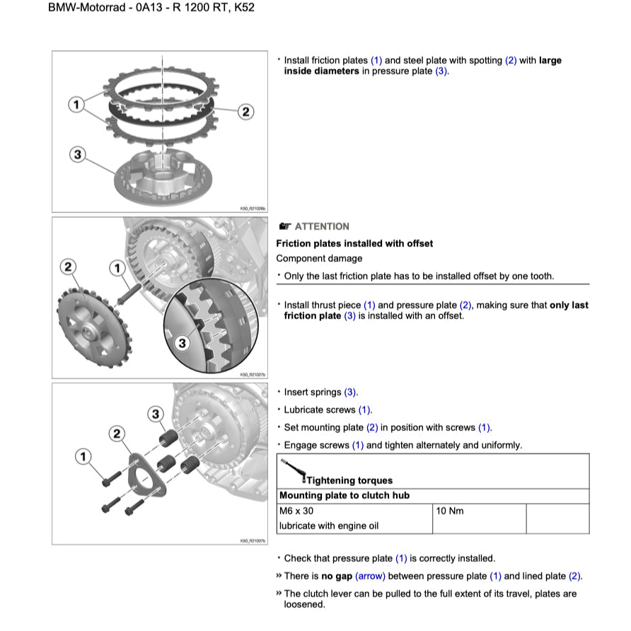 BMW R1200 RT 2014-2018 Full Manual Set – Repair & Maintenance Manual and RIDER'S Manual - page 6