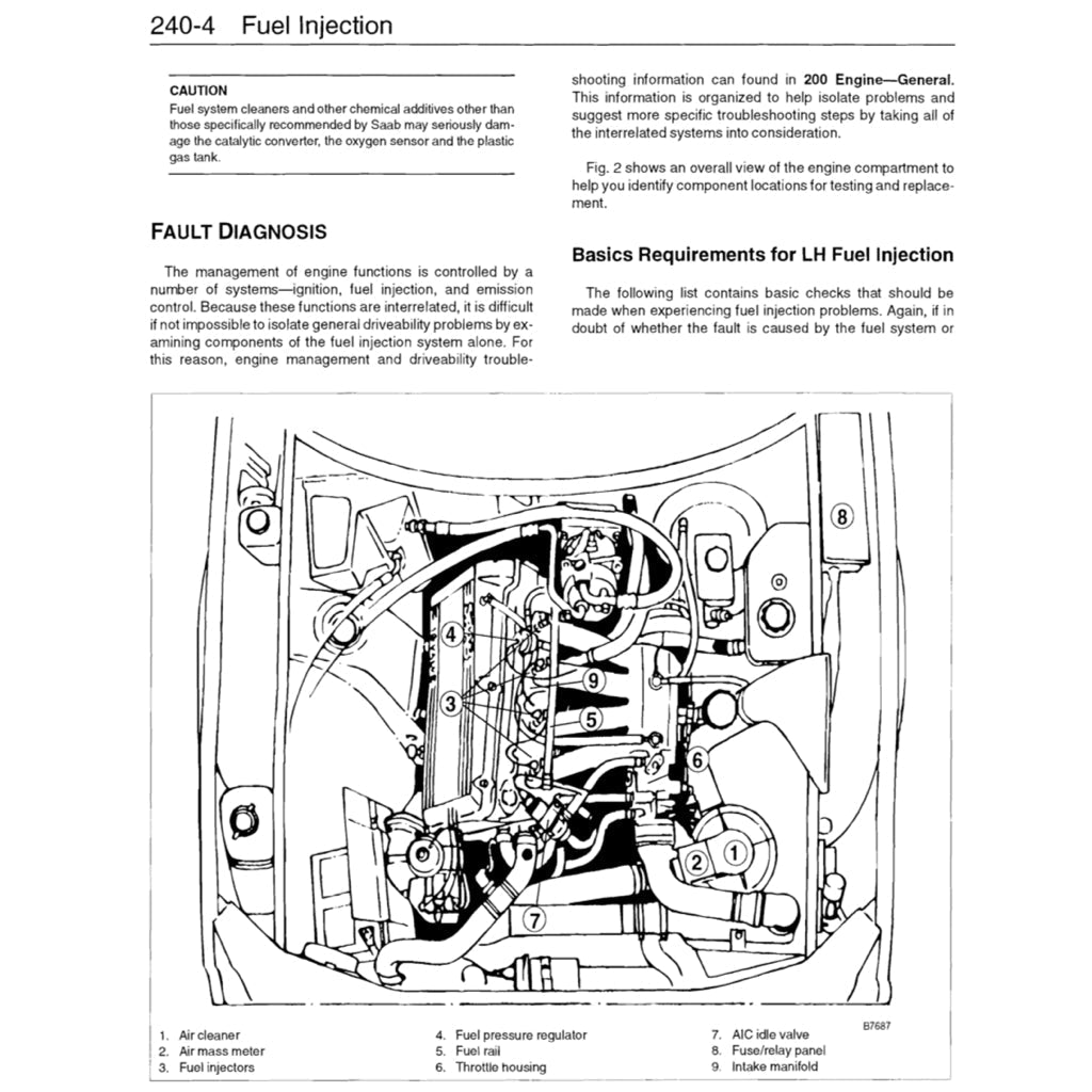 Saab 900 16V 1985-1994 Full Manual Set – Repair & Maintenance Manual - page 6