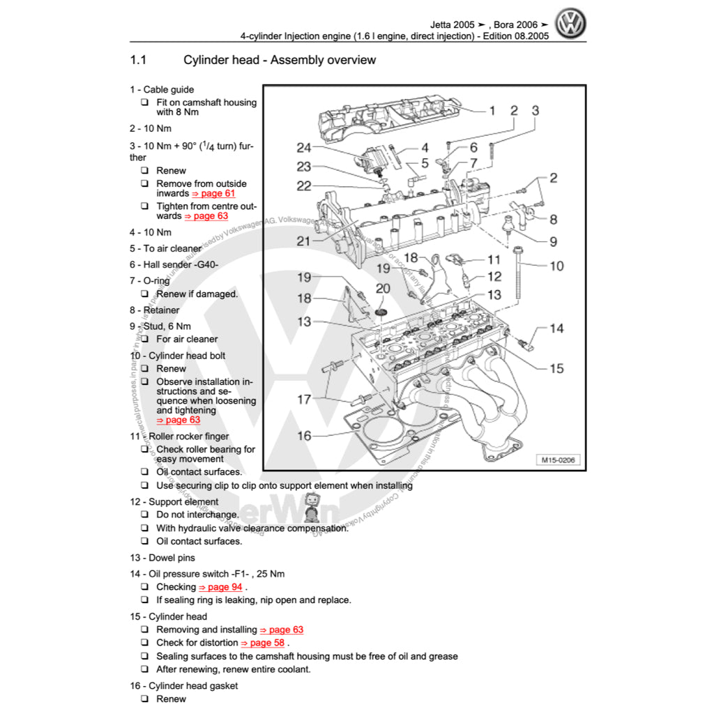 VW JETTA A5 2005-2010 Full Manual Set – Repair & Maintenance Manual - page 3