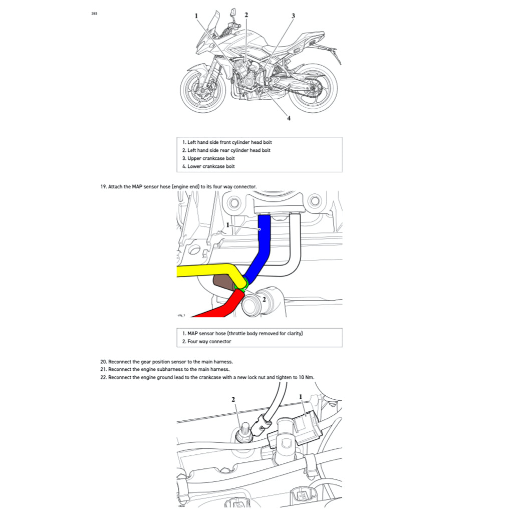 Triumph TRIDENT 660 2021+ Full Manual Set – Repair & Maintenance Manual and User Handbook - page 7