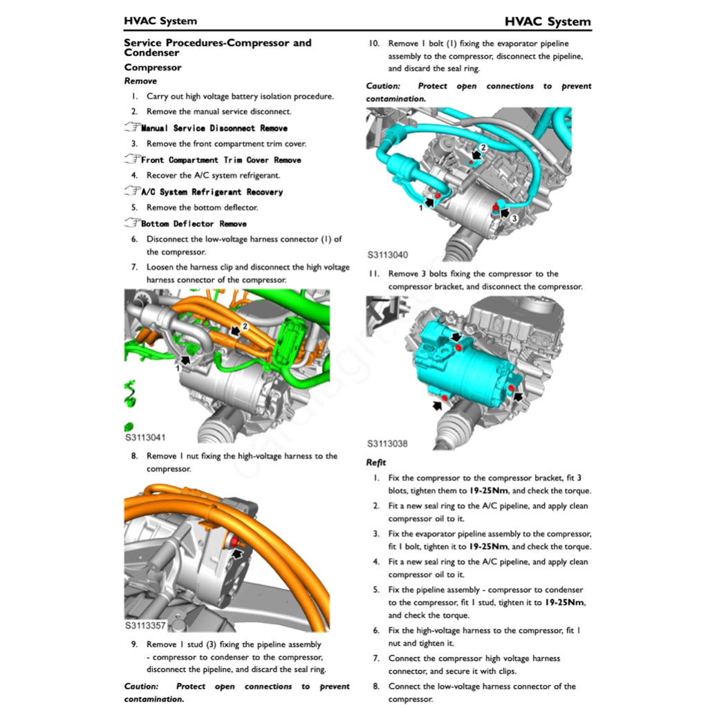 MG5 EV EP22 2020-2025 Full Manual Set – Repair & Maintenance Manual - page 6