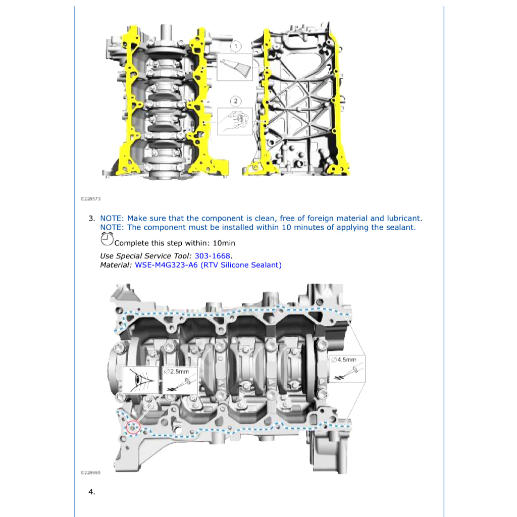 Ford TRANSIT CUSTOM 2012-2022 Full Manual Set – Repair & Maintenance Manual - page 4