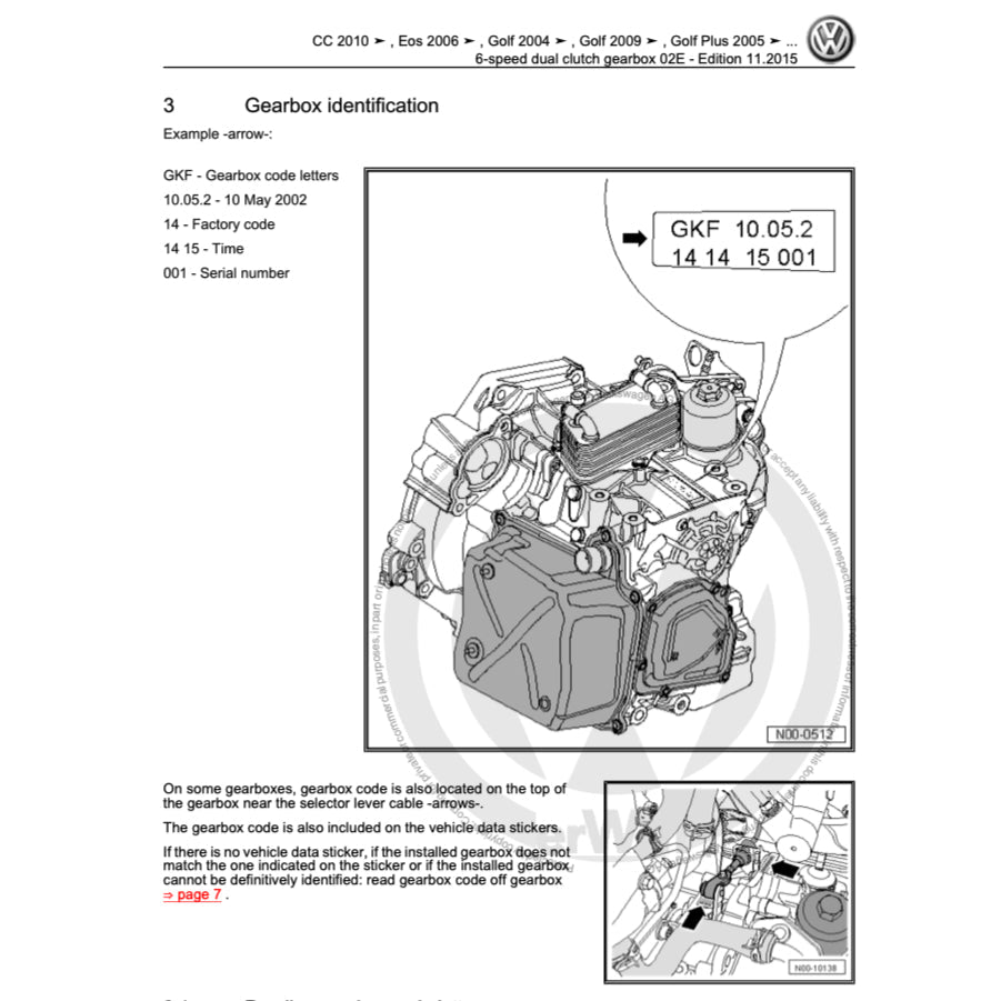 VW TIGUAN I 5N 2008-2016 Full Manual Set – Repair & Maintenance Manual - page 5
