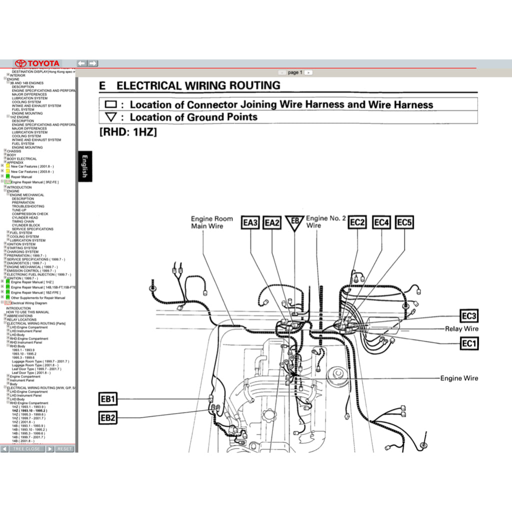 Toyota COASTER 1993-2016 Full Manual Set – Repair & Maintenance Manual - page 4