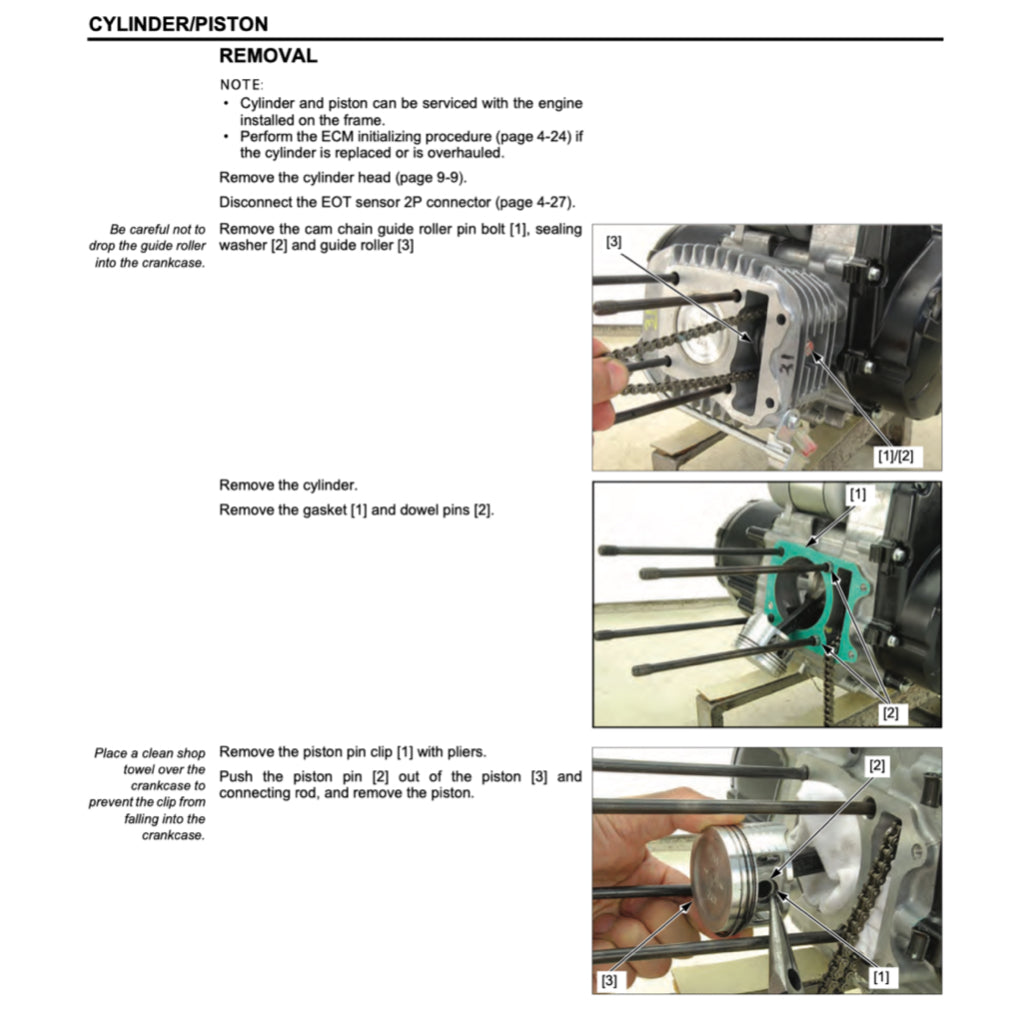 Honda MSX125 GROM 2013-2018 Full Manual Set – Repair & Maintenance Manual and Spare Parts Catalog and User Handbook - page 5