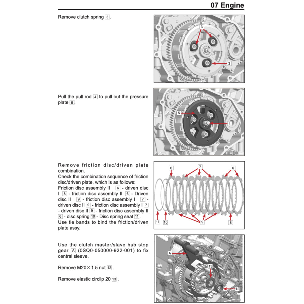 CFMoto 450SRS / 450SS 2024+ Full Manual Set – Repair & Maintenance Manual and User Handbook - page 8