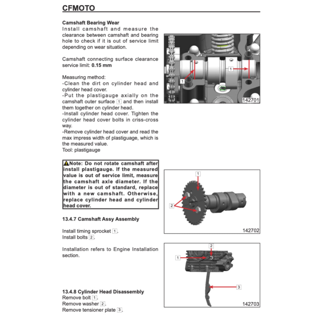 CFMoto 150NK CF150-3A 2019-2023 Full Manual Set – Repair & Maintenance Manual and Spare Parts Catalog - page 5