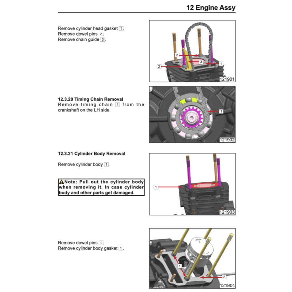 CFMoto PAPIO II CF125-3 2019-2023 Full Manual Set – Repair & Maintenance Manual and User Handbook - page 5