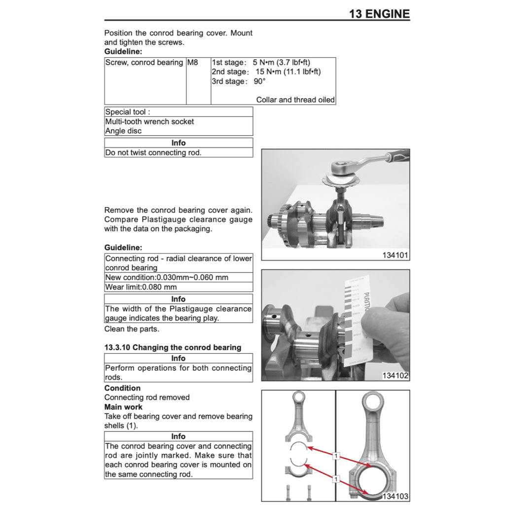 CFMoto 800MT IBEX 800-S/T 2023+ Full Manual Set – Repair & Maintenance Manual and Spare Parts Catalog and User Handbook - page 8