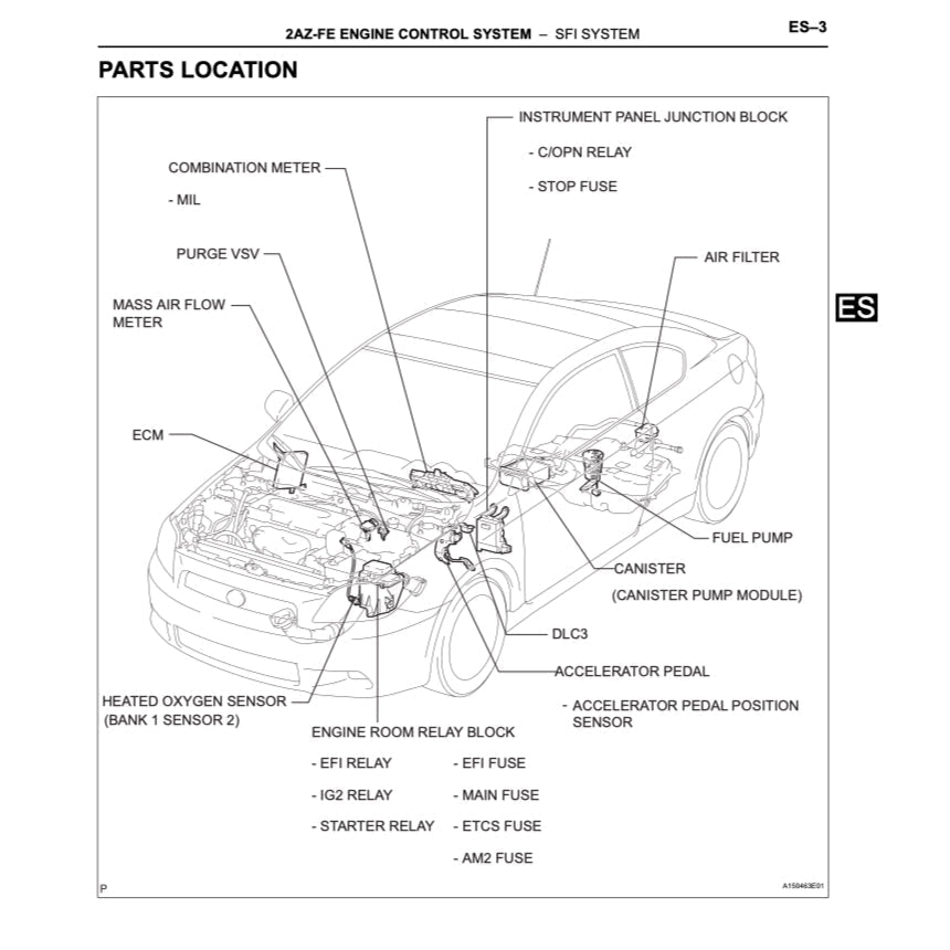 Toyota Scion TC ANT10 2004-2010 Full Manual Set – Repair & Maintenance Manual - page 2