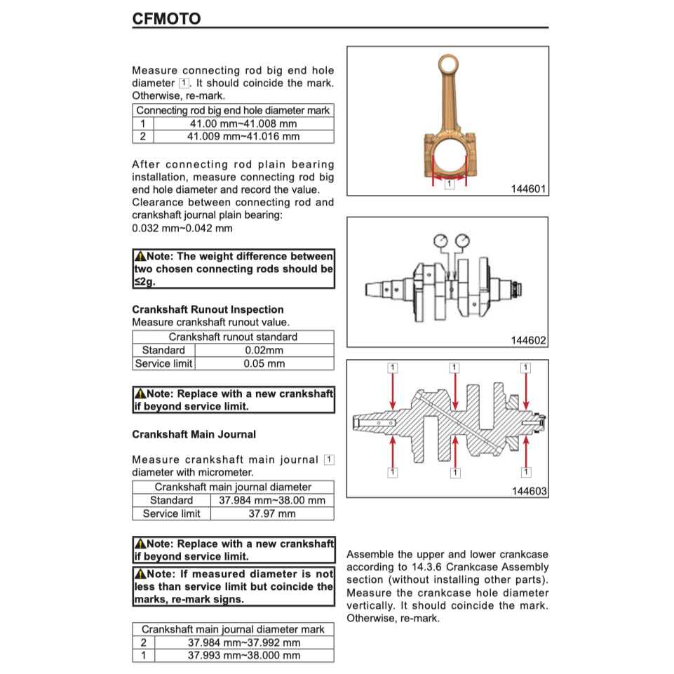 CFMoto 650GT 2019-2021 Full Manual Set – Repair & Maintenance Manual and Spare Parts Catalogand User Handbook - page 8