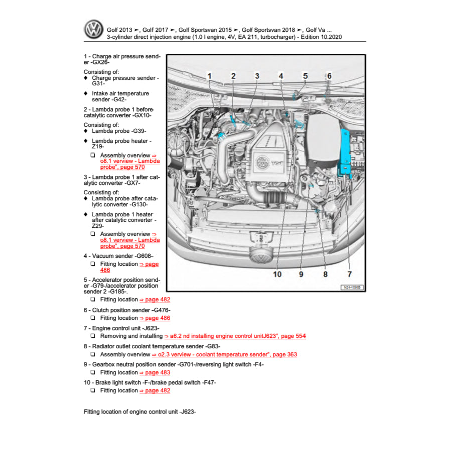 VW T-CROSS C11 2019+ Full Manual Set – Repair & Maintenance Manual - page 3