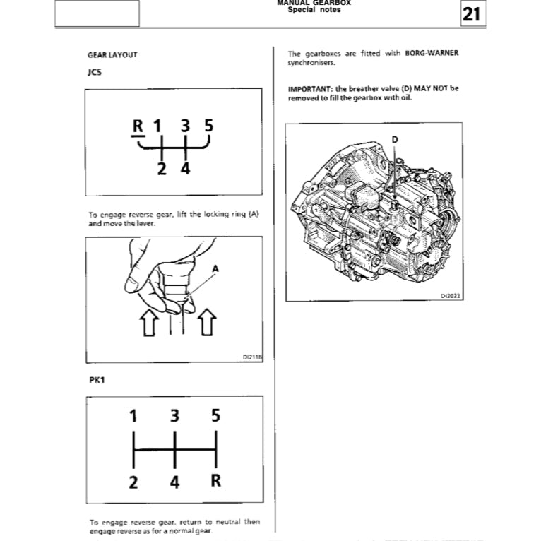 Renault ESPACE 3 1996-2002 Full Manual Set – Repair & Maintenance Manual - page 5