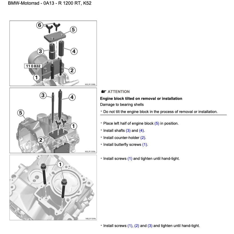 BMW R1200 RT 2014-2018 Full Manual Set – Repair & Maintenance Manual and RIDER'S Manual - page 3