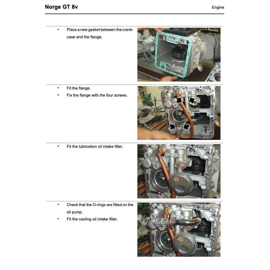 Moto Guzzi NORGE GT 8V 2010-2013 Full Manual Set – Repair & Maintenance Manual and Spare Parts Catalog and User Handbook - page 9