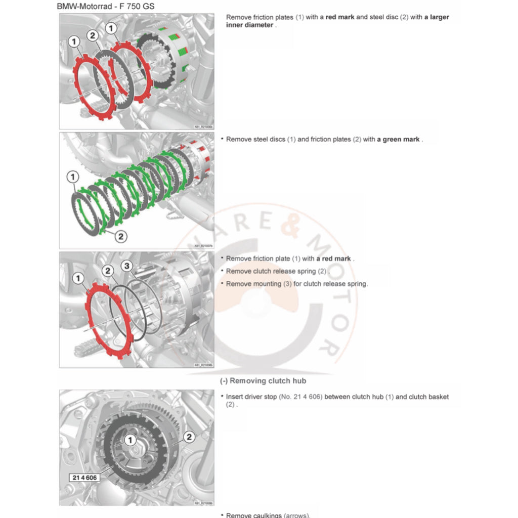 BMW F750GS K80 2018-2023 Full Manual Set – Repair & Maintenance Manual and RIDER'S Manual - page 5