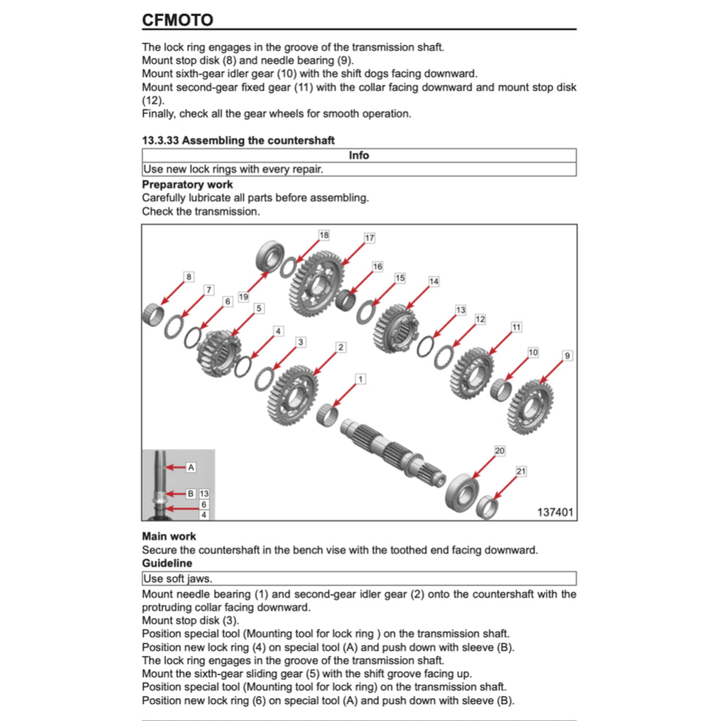 CFMoto 800MT IBEX 800-S/T 2023+ Full Manual Set – Repair & Maintenance Manual and Spare Parts Catalog and User Handbook - page 7