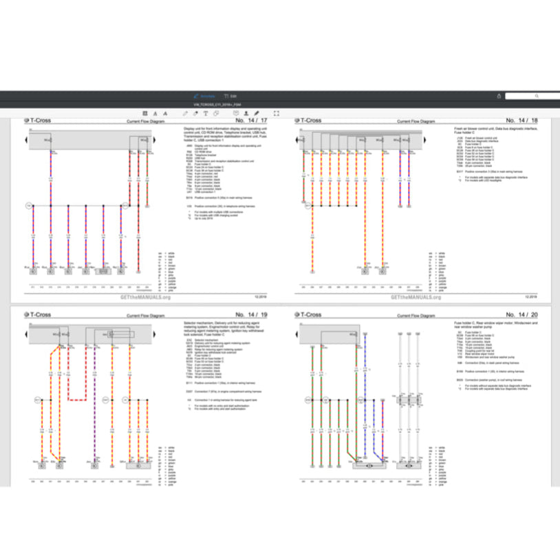 VW T-CROSS C11 2019+ Full Manual Set – Repair & Maintenance Manual - page 9
